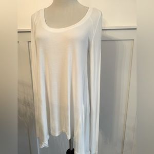 FREE PEOPLE LONG SLEEVE TUNIC/TEE Sz SMALL